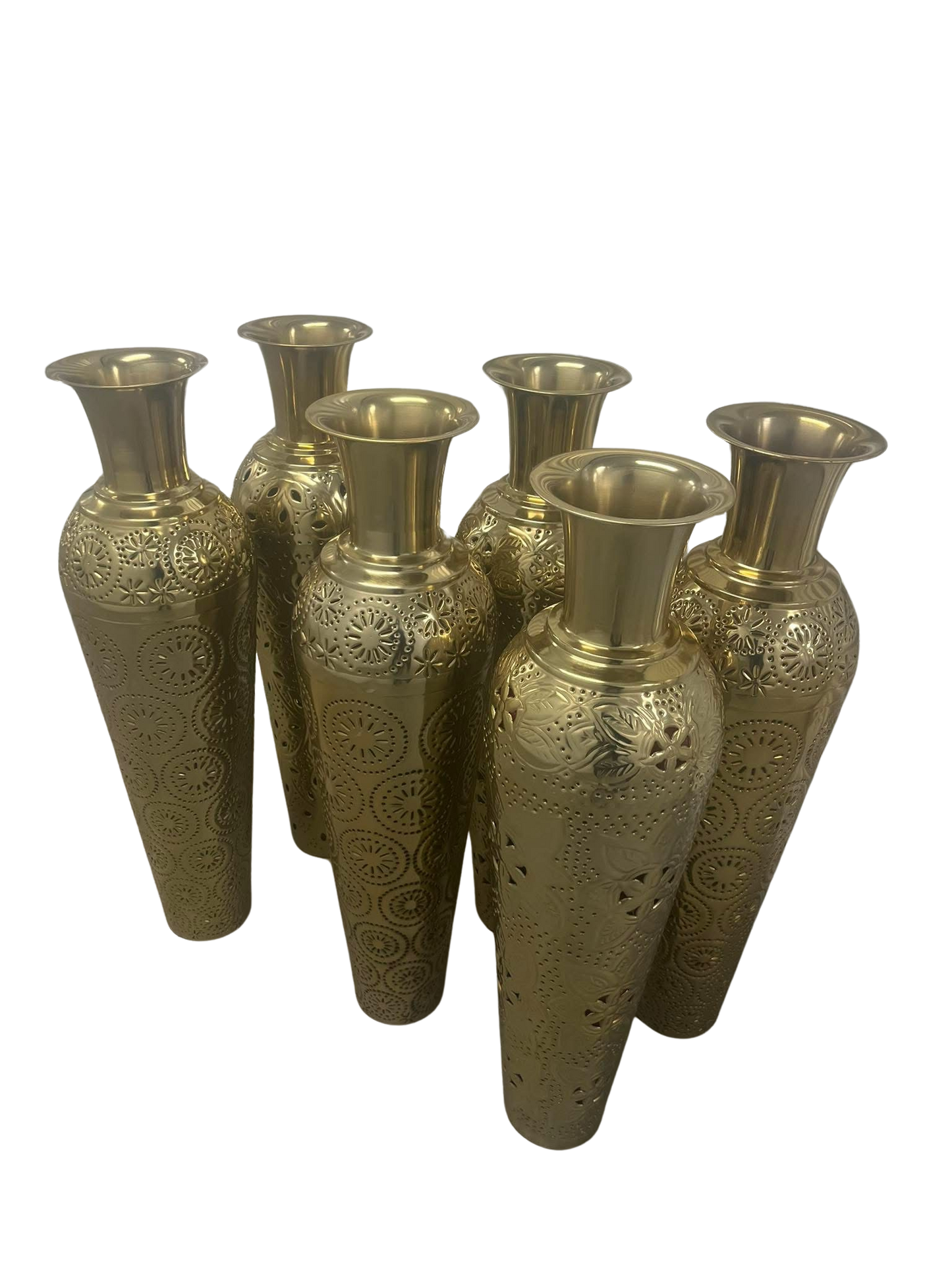 Gold Printed Large Vase