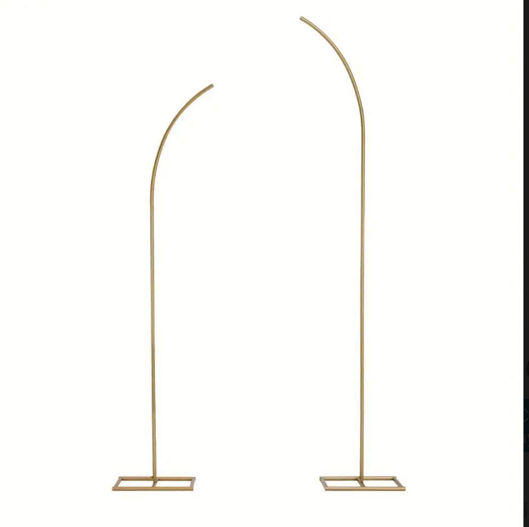 Gold Metal Curve Arches Duo