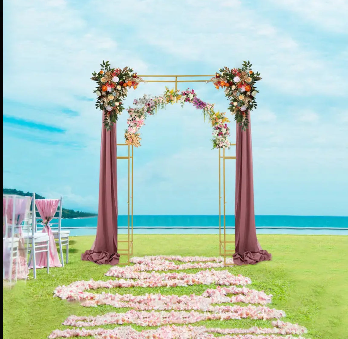 Gold Arch Stand