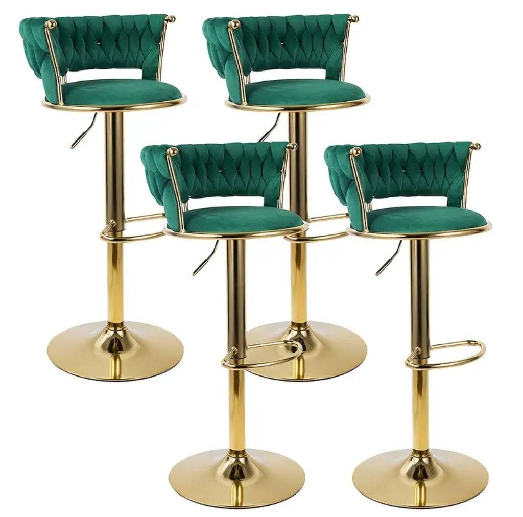 Velvet cocktail chairs