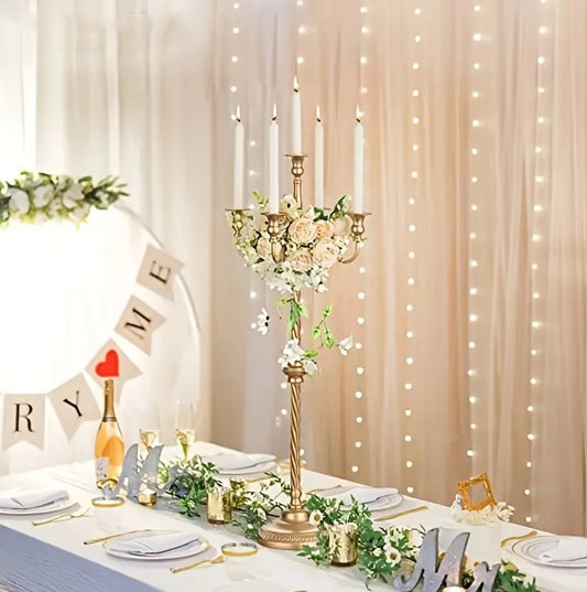 Cathedral candle centerpiece