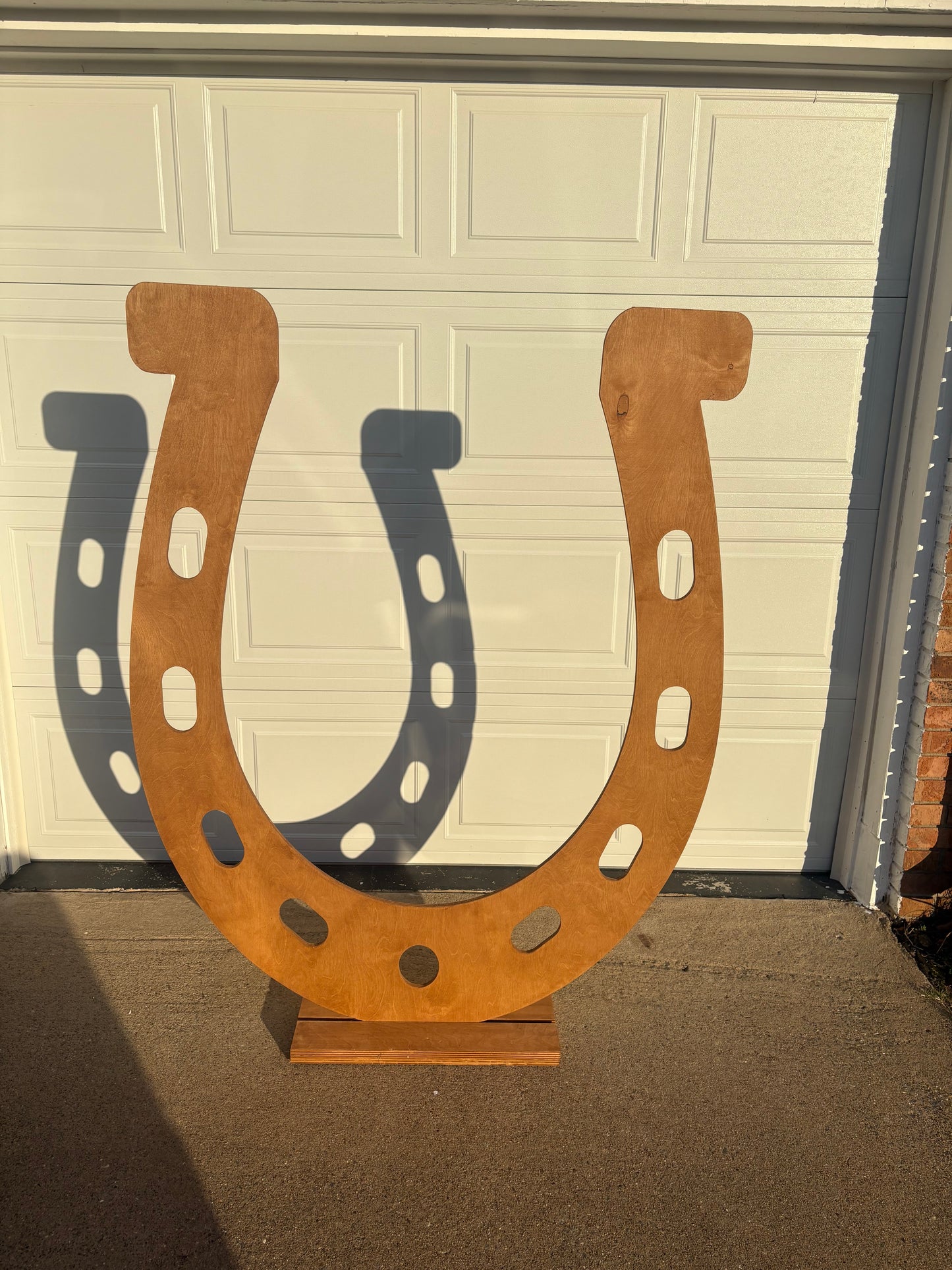 Wood Horseshoe