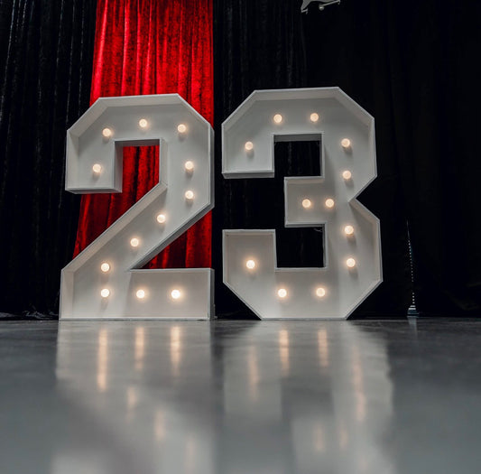 Indoor Marquee Numbers