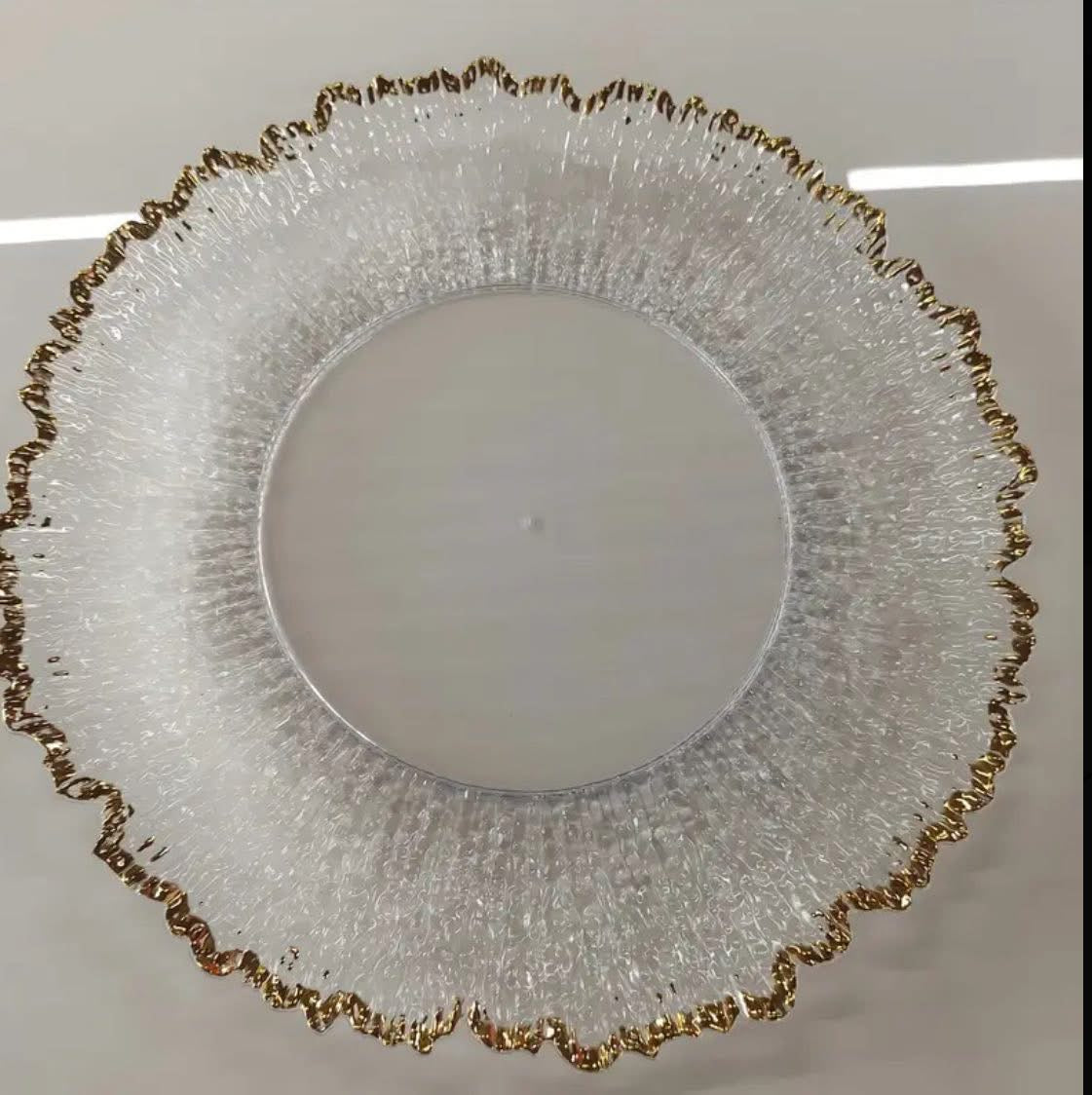 Reef Acrylic Charger Plates