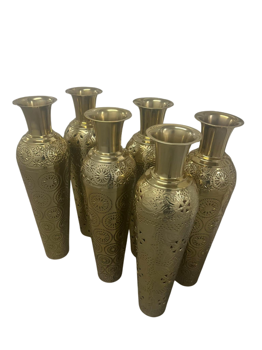 Gold Printed Large Vase