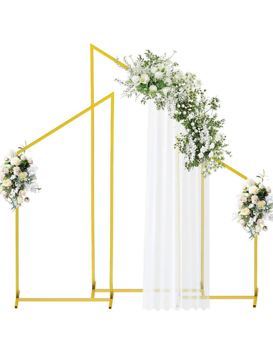 Gold Half Angled Arch Trio