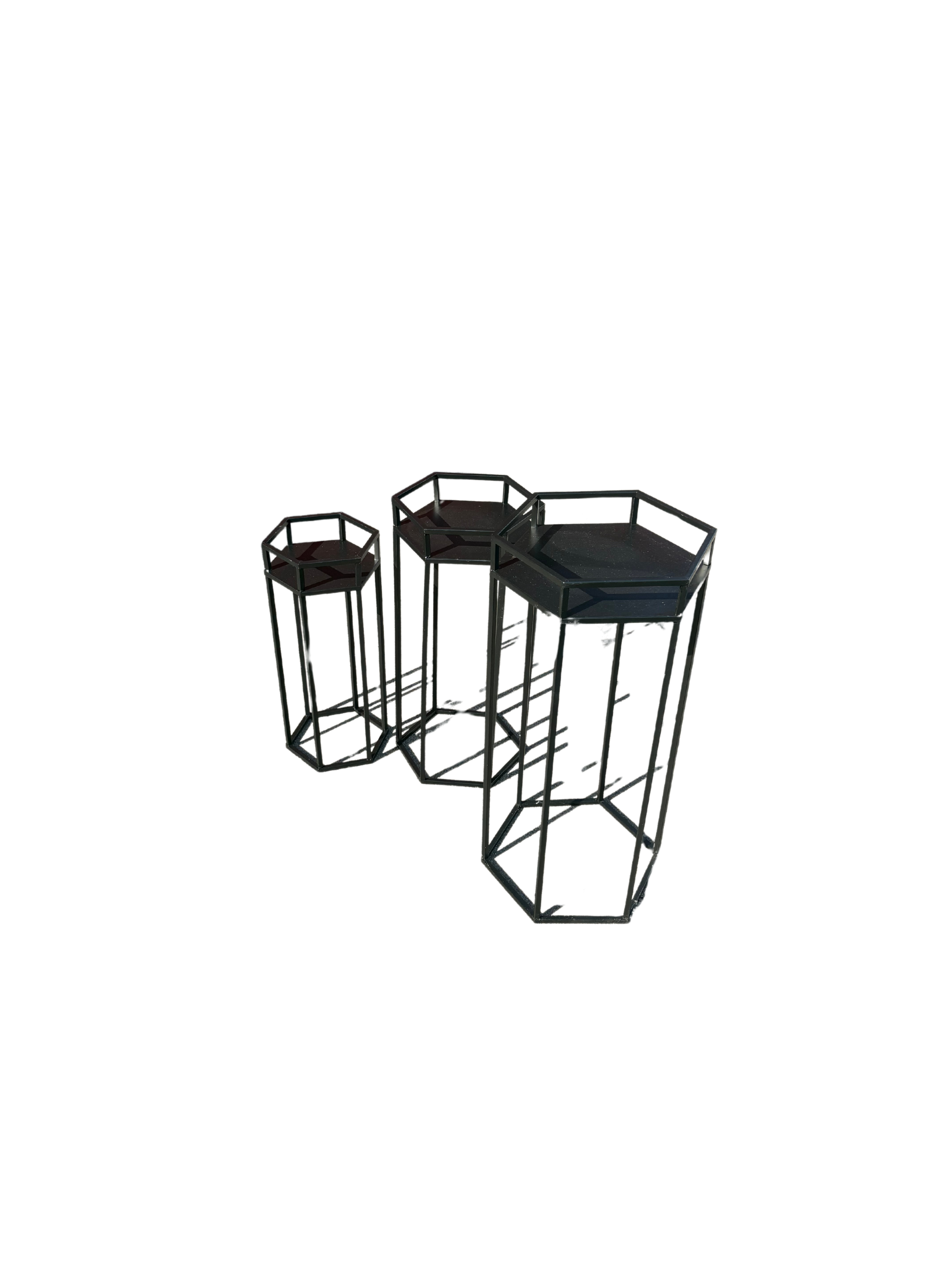 Black Decor Stands